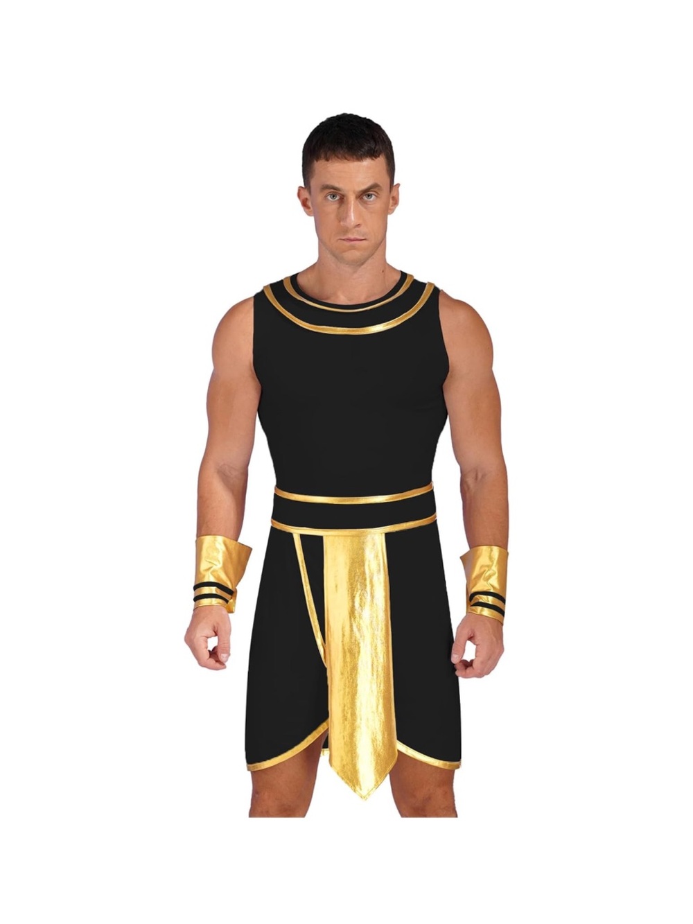Men's Toga Greek God Costume, Halloween Outfit, Roman Party